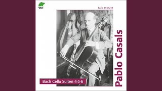 Cello Suite No. 4, in E-Flat, BWV 1010 Gigue