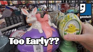 Too Early?? - Shop Along With Me - Goodwill Thrift Store