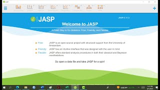 JASP - descriptives