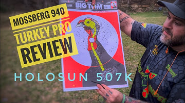 Cover Image for Mossberg 940 Pro Turkey 18.5 inch barrel Holosun 507k Factory, Jebs, Indian Creek chokes