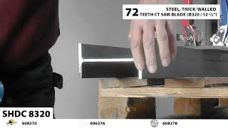Choosing the correct saw blade - PSDC 9435 & SHDC 8320