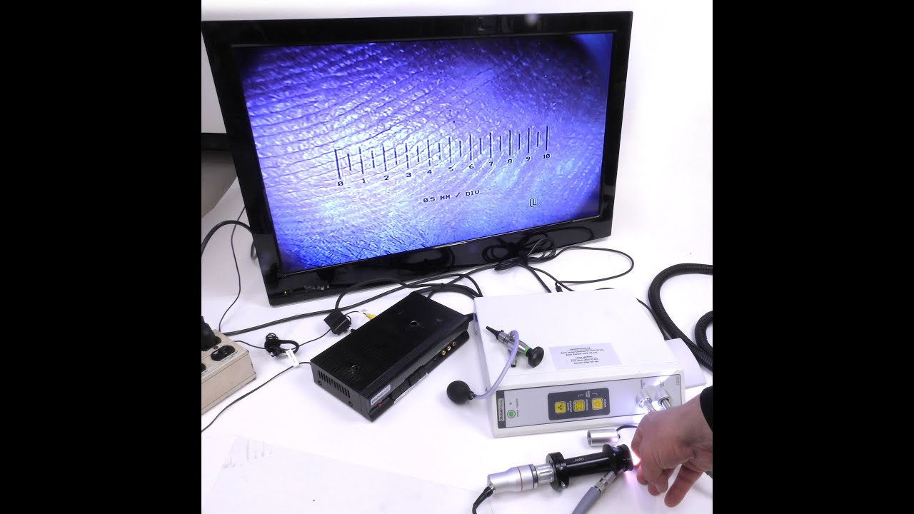 Jedmed Universal Endoscopic C-Mount adapter w/ 39-8175 Otoscope & AMD Dermascope