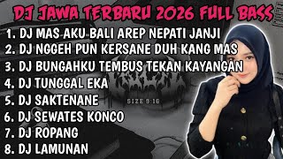 Dj Jawa Terbaru 2025  Bass  Dj Demi Kowe X Dj Raiso Ngapusi X Dj Denok Mengkane  