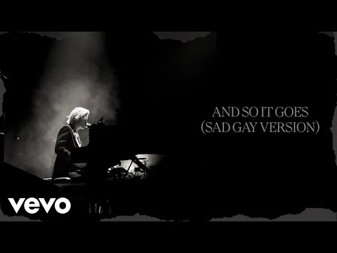 Brandi Carlile - And So it Goes (Sad Gay Version) - (Official Lyric Video)