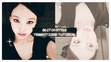 Glitch style transitions tutorial | Funimate #7 ★