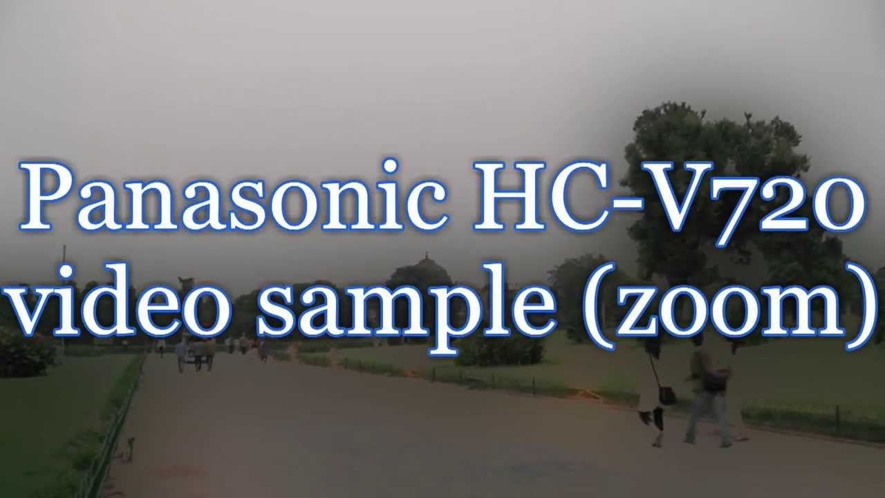 Panasonic HC-V720 video sample (zoom)