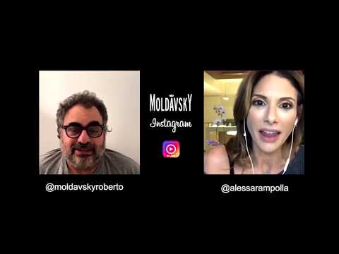Moldavsky Temporada de Casa Instagram Live con Alessandra Rampolla