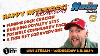 NFWednesday - FUNIME NFT pack crackin' + a possible community pack and a FREE NFT for everyone!