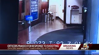 Officers praised for response to Fifth Third shooting