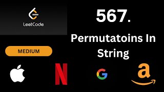 Permutations In String - Leetcode - Python