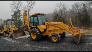 Buying and fixing a John Deere Backhoe