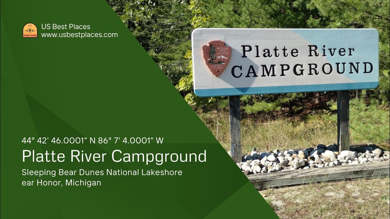 Platte River, Michigan Campground Images, Info & Reservations YouTube