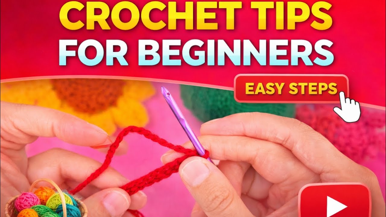 ⚡️Must know as a beginner//crochet 