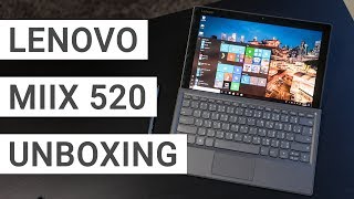 Lenovo MIIX 520 Unboxing: Faster than the Surface Pro?