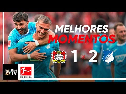 MELHORES MOMENTOS: BAYER LEVERKUSEN 1 X 2 HOFFENHEIM | BUNDESLIGA 25/26 | 1ª RODADA