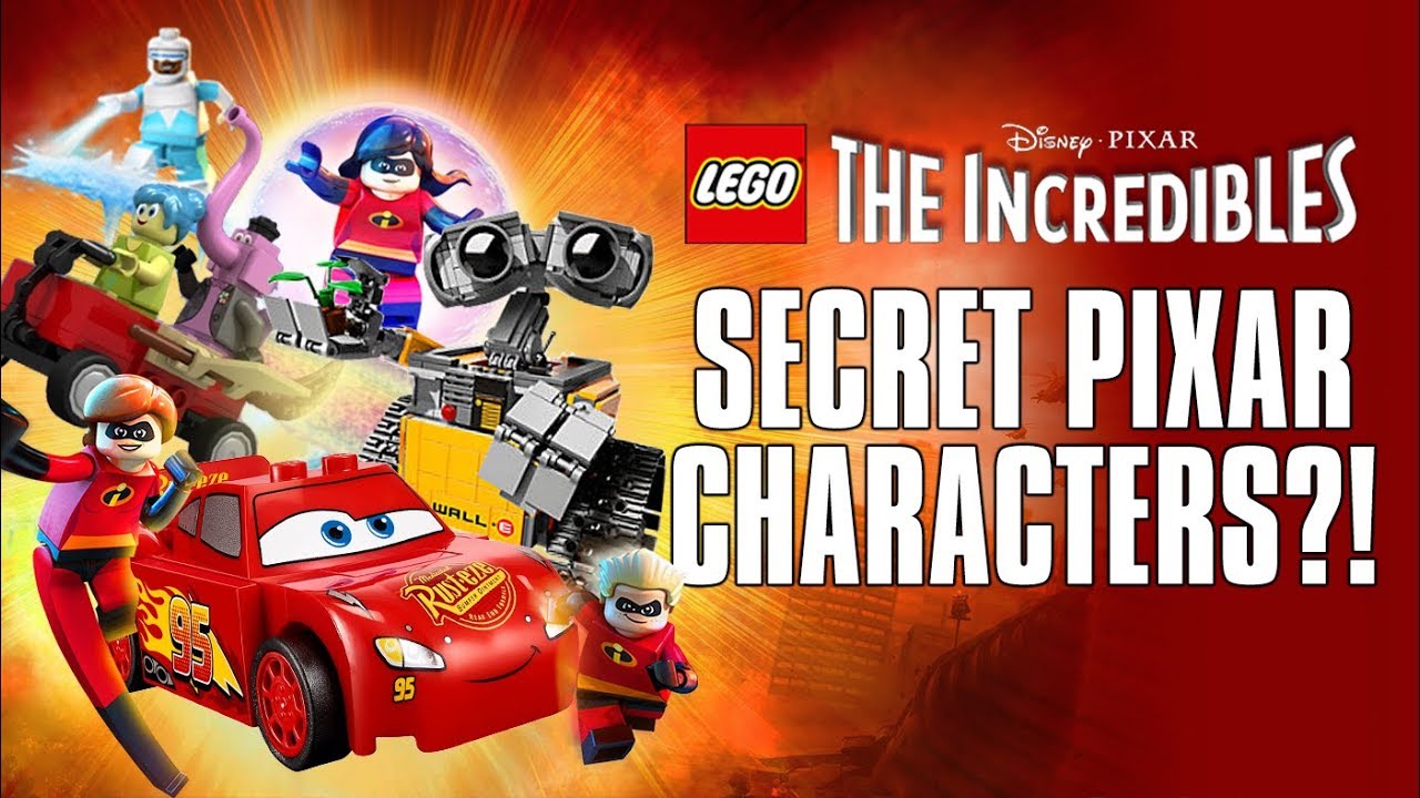 lego the incredibles pixar characters