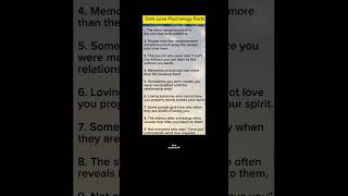 9 Deeply Dark Love Facts Are True &amp; Scary😮 #shortsfeed #shortsviral #love #life #lifelessons #trend