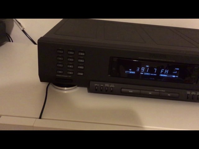Philips tuner FT 930 - YouTube