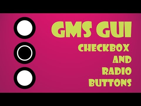 Simple GUI Checkbox and Radio Buttons