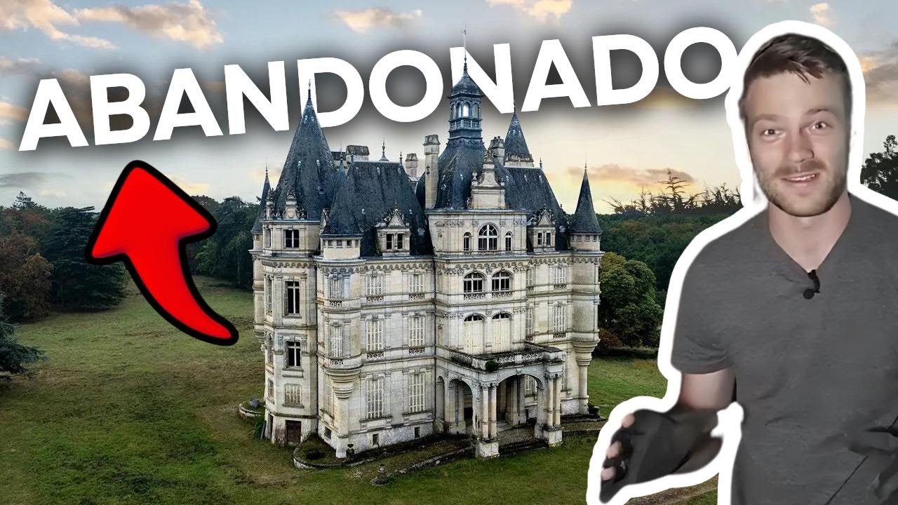 Explorando o Castelo Encantado Abandonado do Século 18! (Deixaram tudo para trás!)