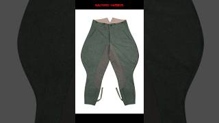 WWII German Heer SS Officer Fieldgrey Wool Riding Breeches