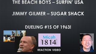 The Beach Boys - Surfin' USA + Jimmy Gilmer & The Fireballs - Sugar Shack - Reaction Video