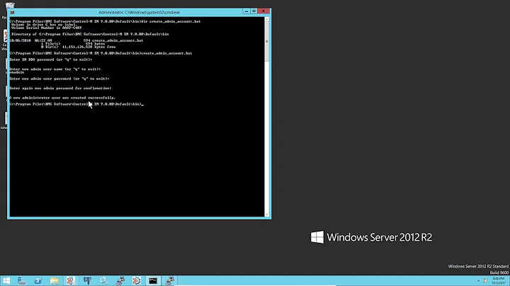 How to create emergency account in EM