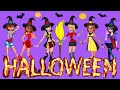 Miraculous Ladybug &amp; Girlfriends Transform Into Halloween Party Girls Glow Marinette With Animation