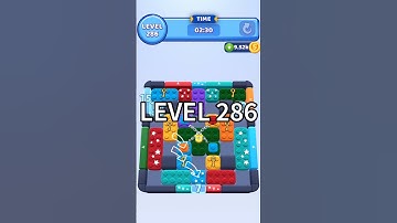 Color Block Jam 286.  #gaming #gamewalkthrough #gametips