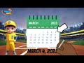 Calendar Skills Quiz
