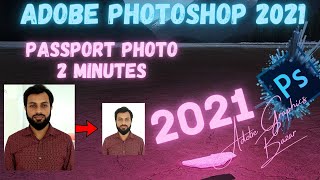How to Make passport size photo only 2 minutes on adobe photoshop 2021 screenshot 5