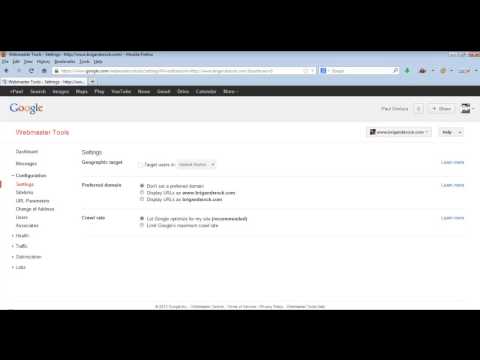 How to Set a Preferred Domain