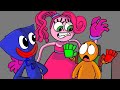 POPPY PLAYTIME CHAPTER 2 Animation #6 /Mommy long legs vs HUGGY WUGGY