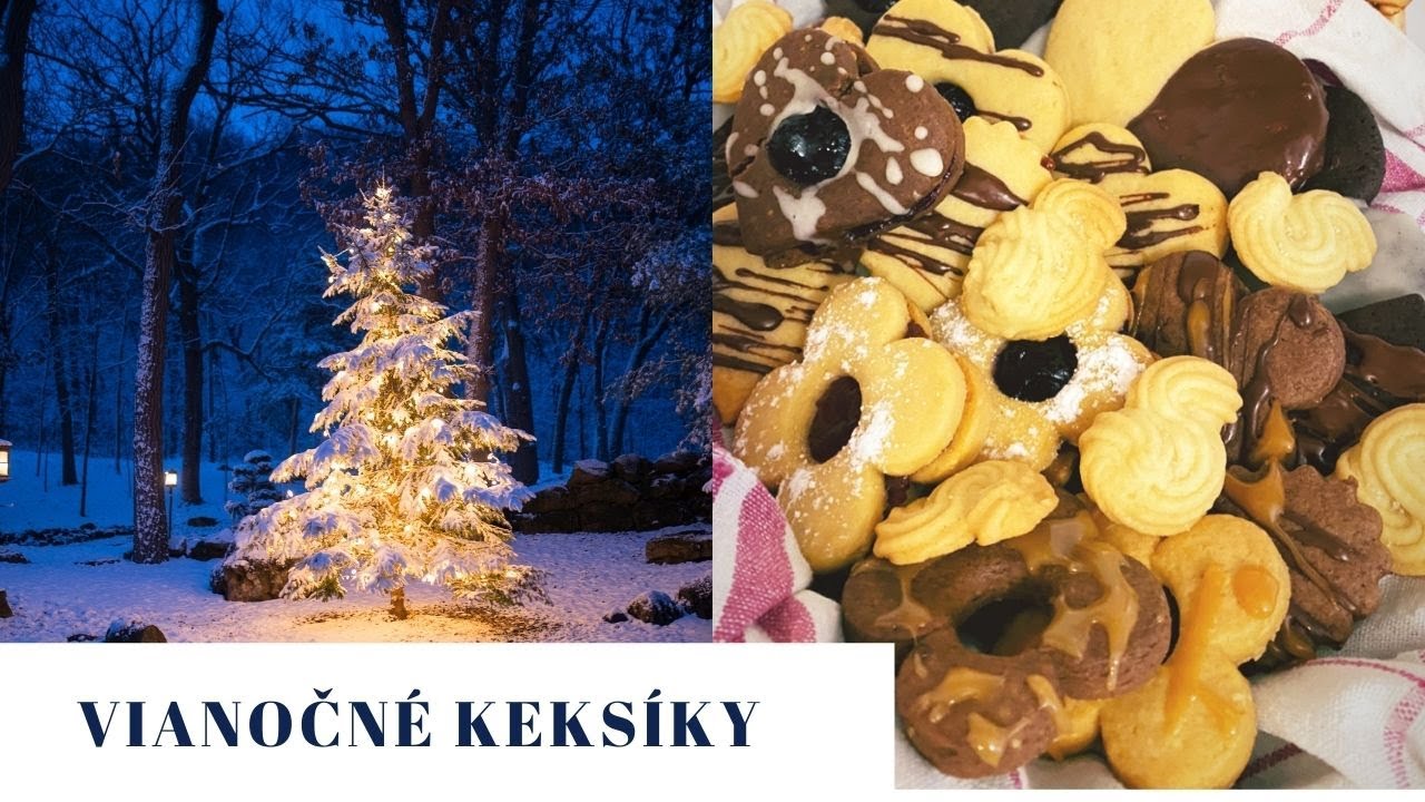 Vianočné keksy z jedného základného cesta :-)