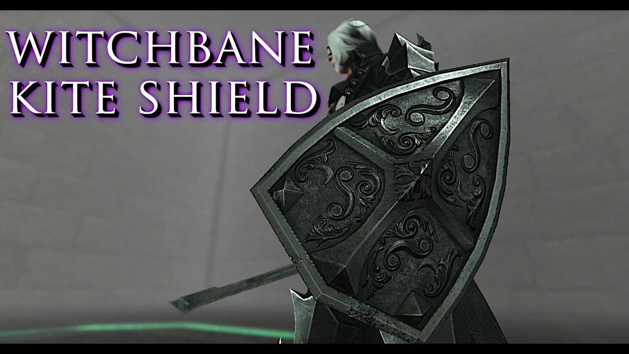 Witchbane Kite Shield Inspired By Demons Souls, Dark Souls and Elden
