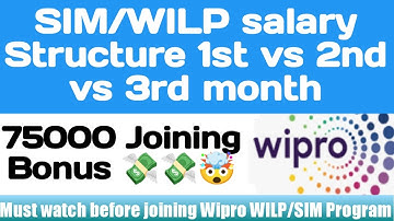 In hand Stipend for SIM/WILP || Salary Structure of SIM and WILP #codeclub