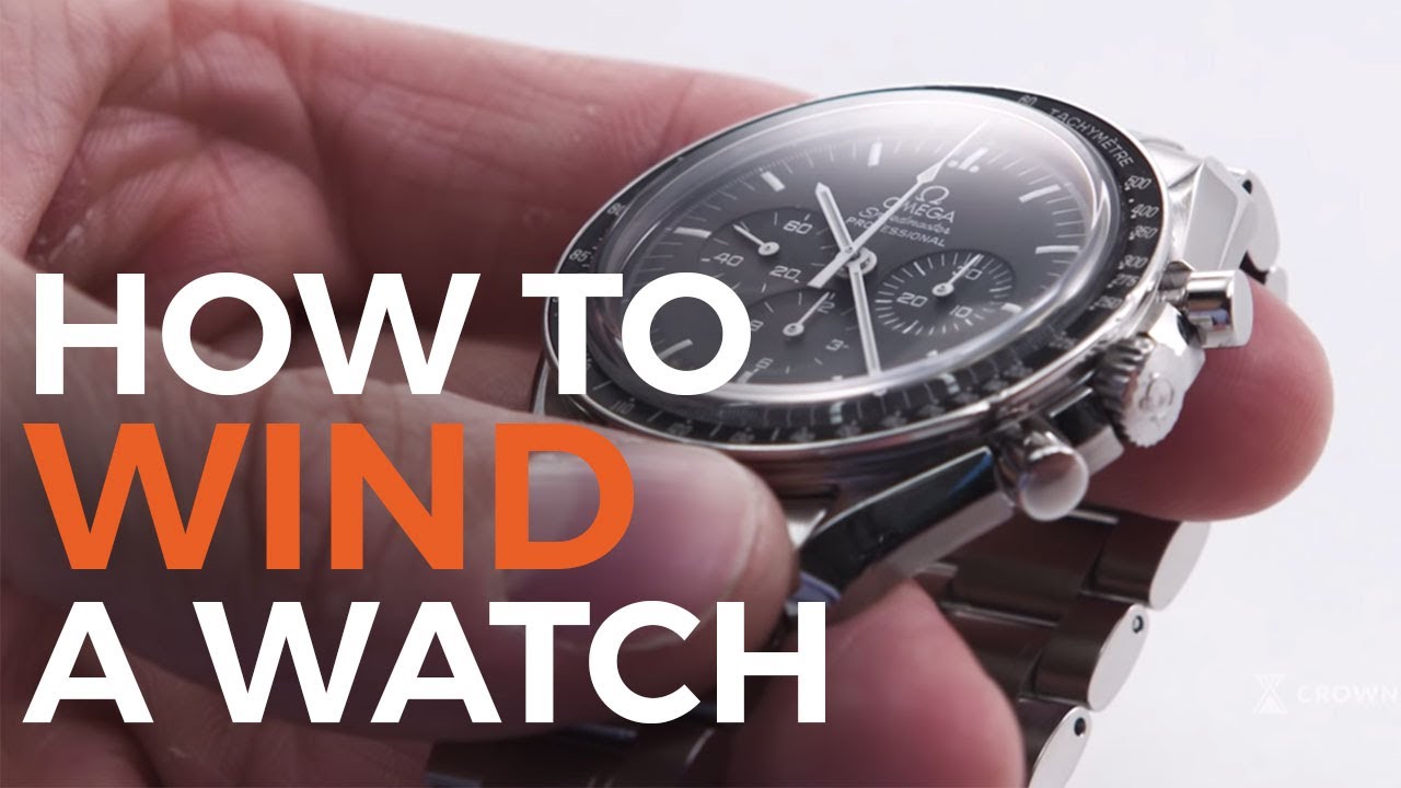 How to Wind a Watch - YouTube