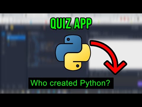I made a Quiz Game in Python - YouTube