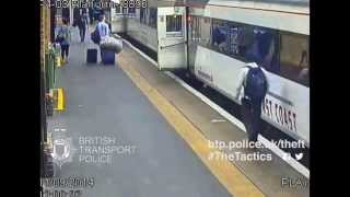 Can you spot the thief? Luggage lifters convicted after CCTV captures thefts at London stations screenshot 3