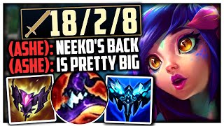 NEEKO IS ACTUALLY A S+ MID LANER RIGHT NOW (PERMA CC EVERYONE👌) - Neeko Season 13 League of Legends