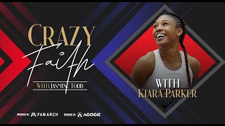 Kiara Parker on becoming a CHAMPION running with ALLYSON FELIX  | Crazy Faith Podcast | Episode 5