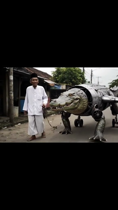 Kasihan Bombardino Crocodilo mau di jadikan Qurban oleh seorang kakek |  #anomali #aibrainrot #viral