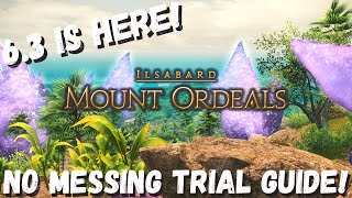 Mount Ordeals Trial Guide || Normal Boss Guide || FFXIV 6.3 || ENDWALKER screenshot 4