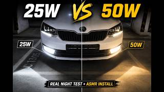 25W vs 50W Fog Lights – Worth the Upgrade ?