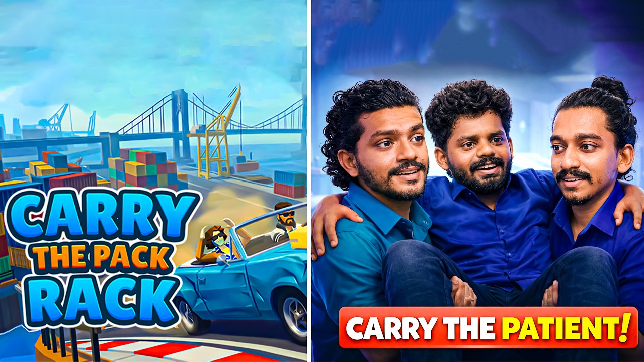 Carry the pack rack & Carry the Patient together #carrytheglass # ...