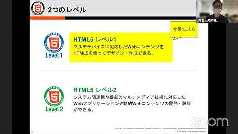HTML5プロフェッショナル認定試験 レベル1解説セミナー フロントエンド3年生、取得体験記 2021-6-26 D-4
