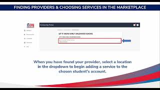Parents: Finding Providers and Services in Marketplace