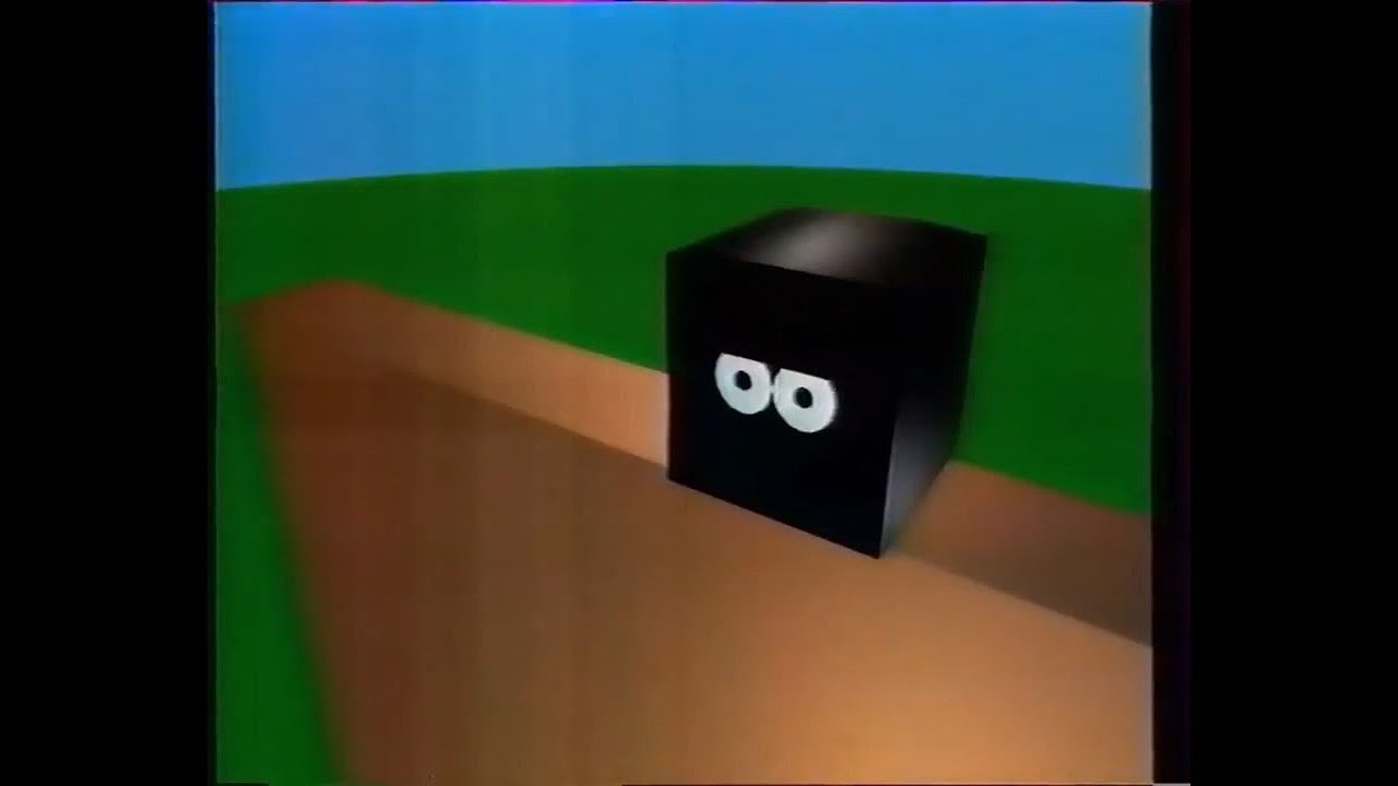 Les fables geometriques (1989) - First CGI TV series