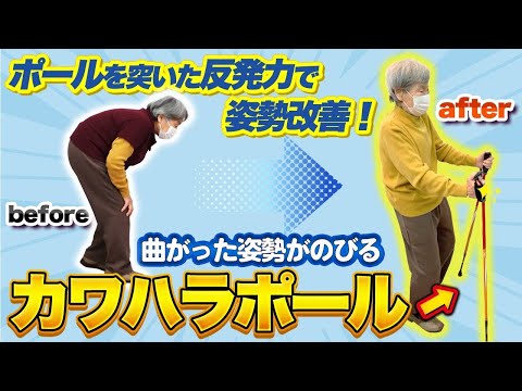 カワハラウォーキング/カワハラポール - YouTube