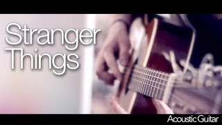 Video thumbnail of "Kygo - Stranger Things ft. OneRepublic - Fingerstyle Guitar Cover"